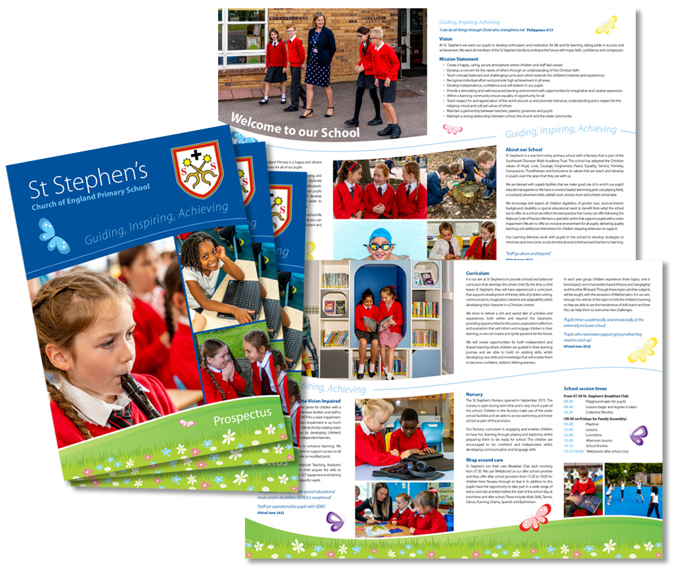 School Prospectus Printing - Surrey